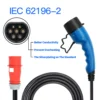 מטען kolanky ev מטען 16a 11kw סוג 2 תקע IEC-62169 להתאים טיימר הנוכחי טעינה עבור מכוניות רכב eletric 5m כבל - AliExpress 34 – תמונה 6
