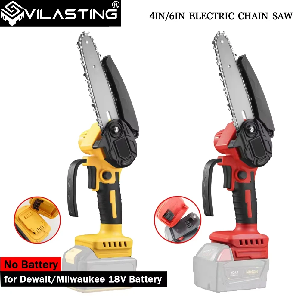 מסור חשמלי — VILASTING Mini Chainsaw 6-Inch