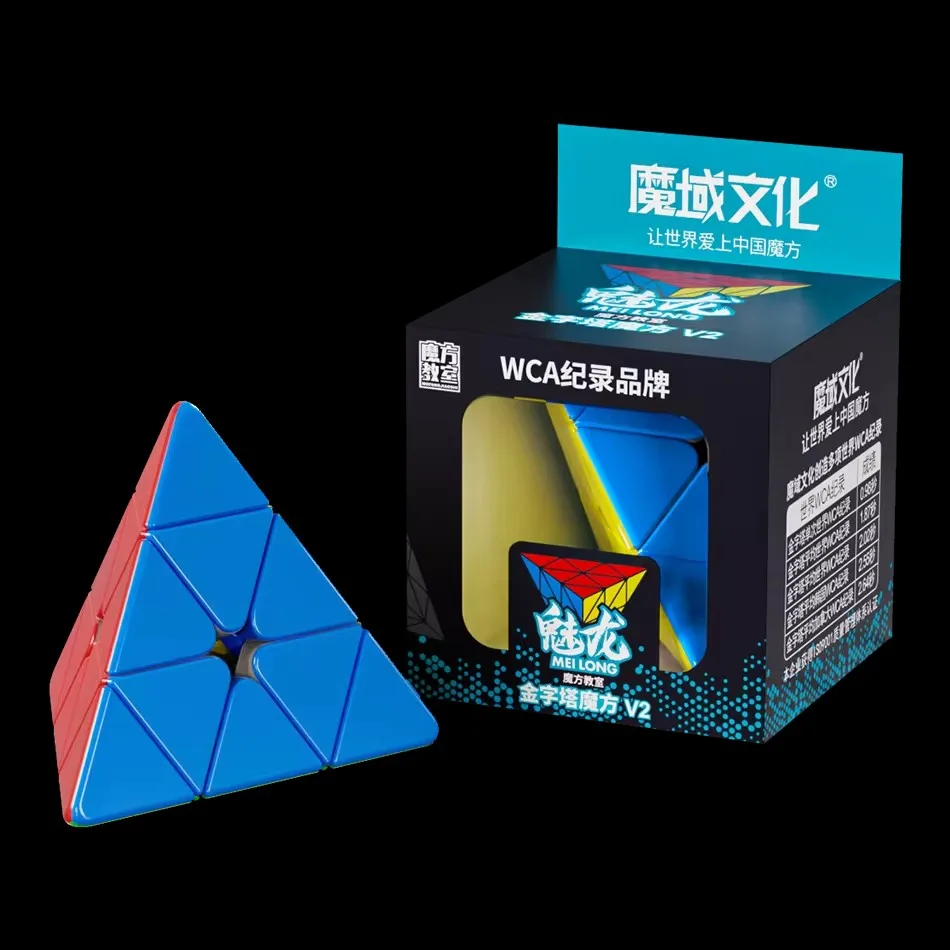קוביה הונגרית — MoYu Meilong Pyraminx V2